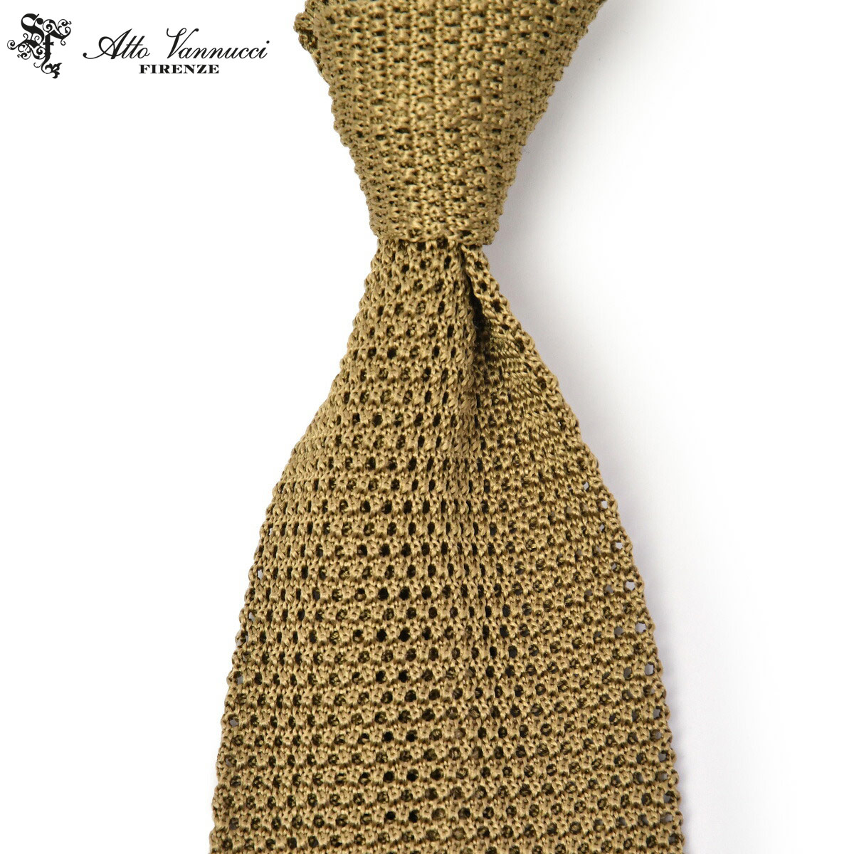 楽天市場】Atto Vannucci【アットヴァンヌッチ】ニットタイ TAUPE