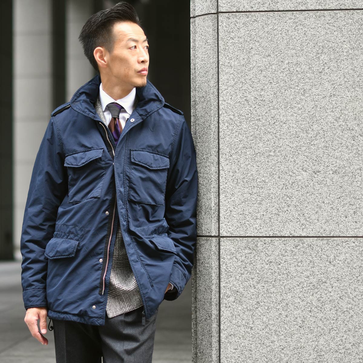 楽天市場】ASPESI【アスペジ】M-65ブルゾン NEWCAMP 4I1I281024 85098