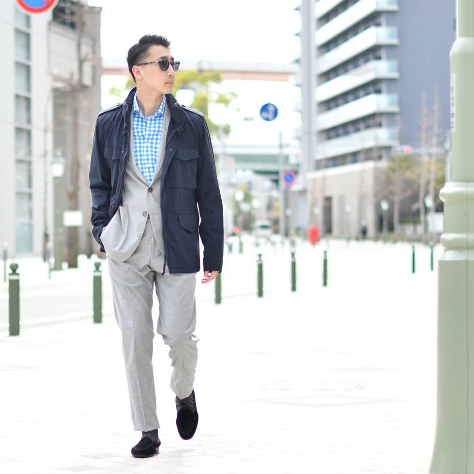 楽天市場】ASPESI【アスペジ】M-65ブルゾン MINIFIELD COT 4ACG20 P076