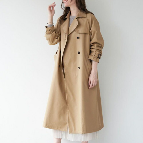 楽天市場】MICA&DEAL (マイカアンドディール) トレンチコート BEIGE