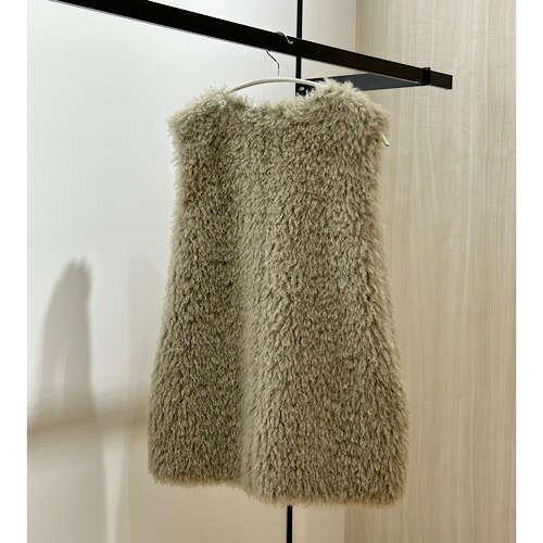 楽天市場】MICA&DEAL (マイカアンドディール) Vネックフェイクファー