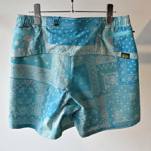 楽天市場】ranor (ラナー) BANDANA MIDDLE SHORTS ターコイズ TQ