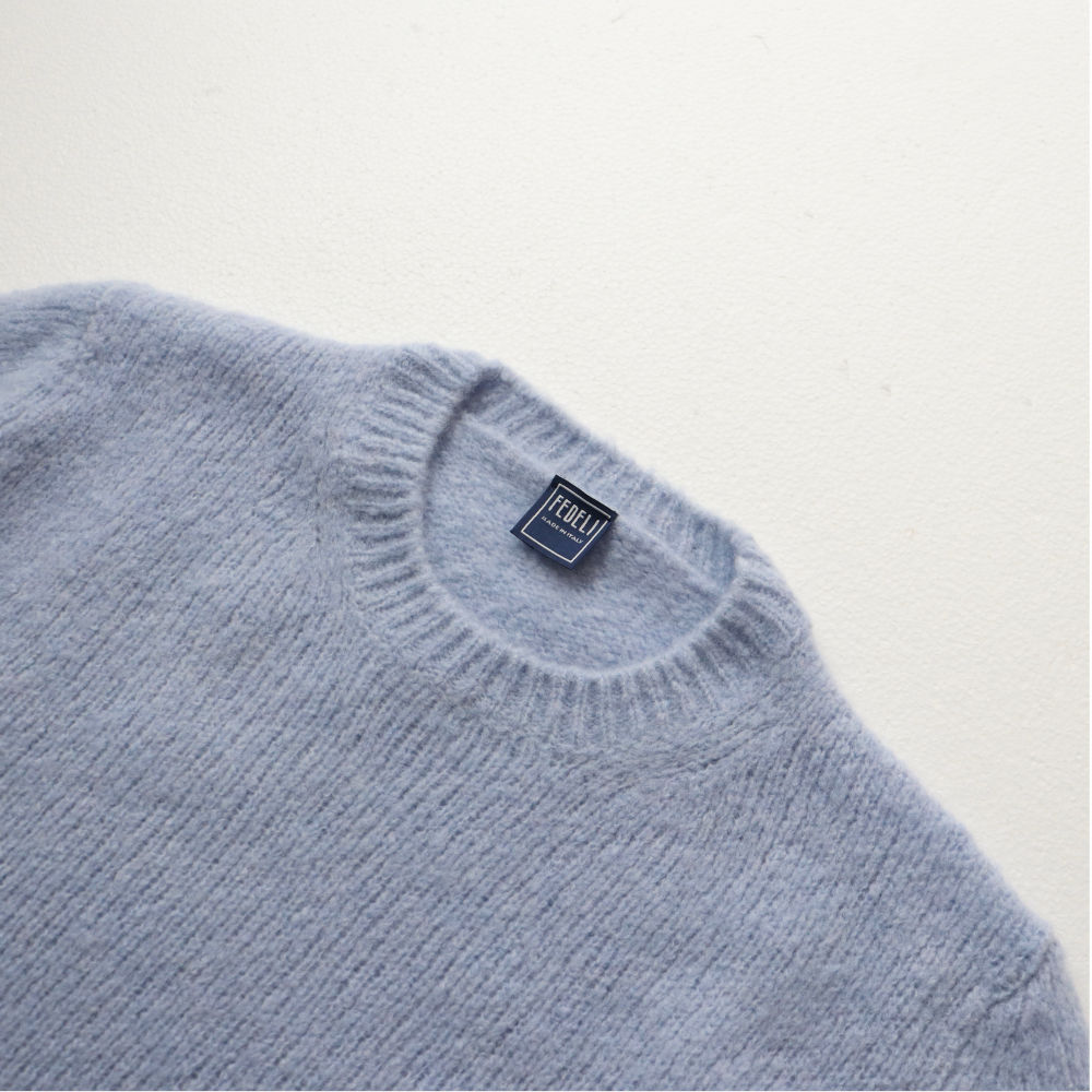 楽天市場】FEDELI / フェデリ エコカシミヤ ウールナイロン ブークレ