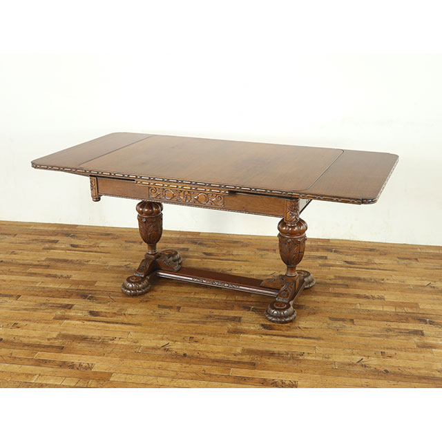 楽天市場】伸長式ダイニングテーブル アンティーク家具