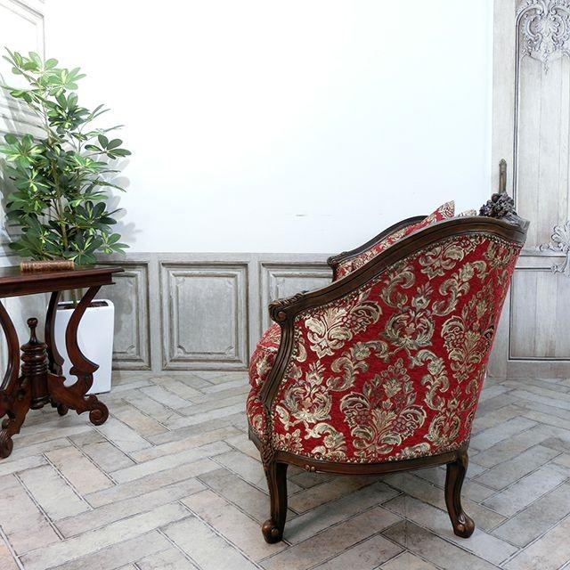 楽天市場】輸入家具 アンティーク フレンチ ロココ ダブルソファ 二人