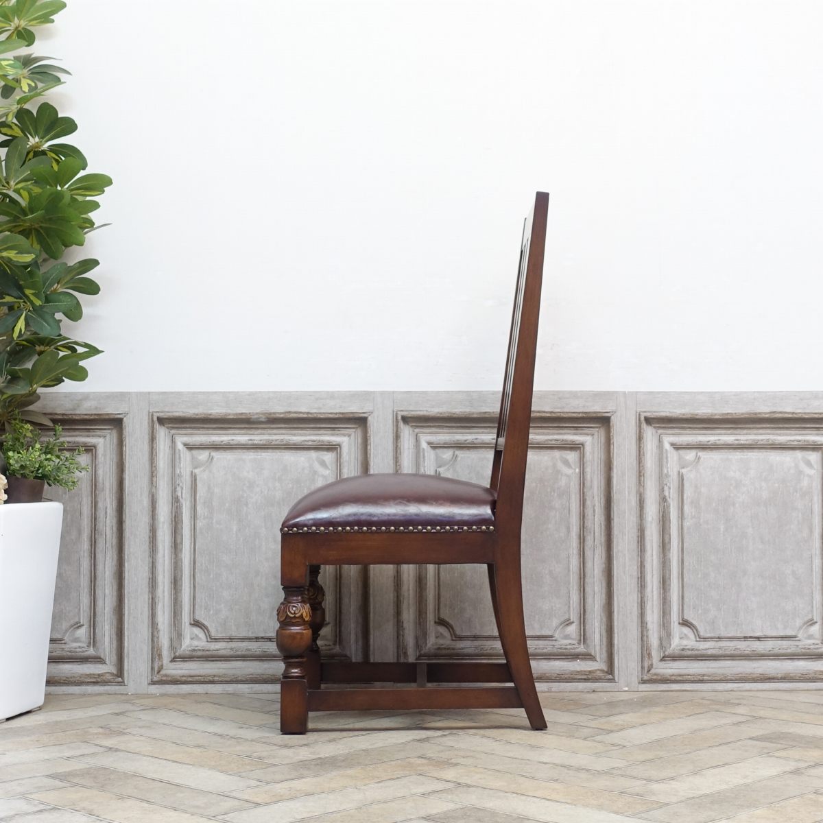 楽天市場】輸入家具 ダイニングチェア アンティーク チェアー
