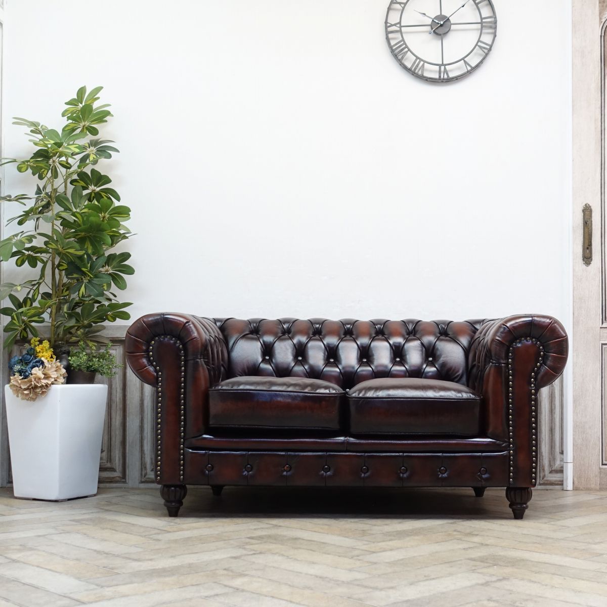 楽天市場】輸入家具 送料無料アンティーク そふぁ ソファー クラブマン