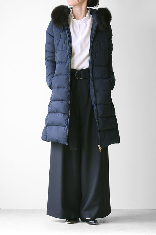 楽天市場】DUVETICA デュベティカ フォックスファーロング丈ダウン