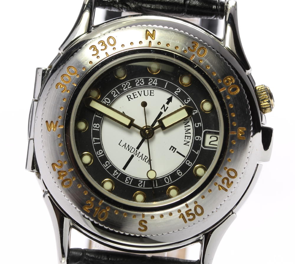 楽天市場】【REVUE THOMMEN】レビュートーメン ランドマーク デイト