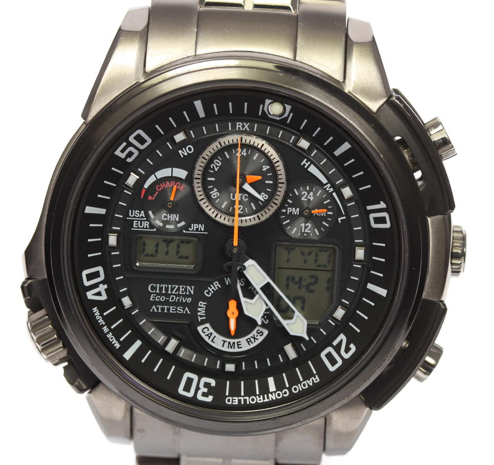 楽天市場】【CITIZEN】シチズン アテッサ ワールドタイム ジェット