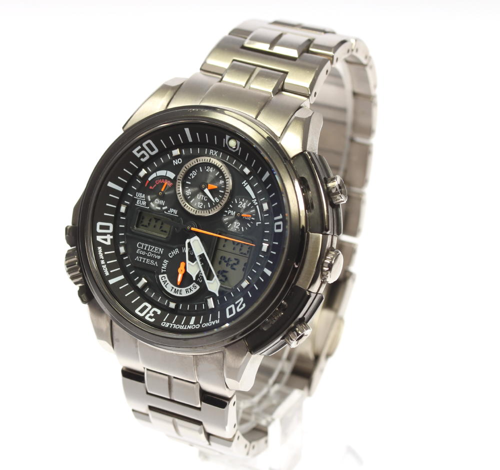 楽天市場】【CITIZEN】シチズン アテッサ ワールドタイム ジェット