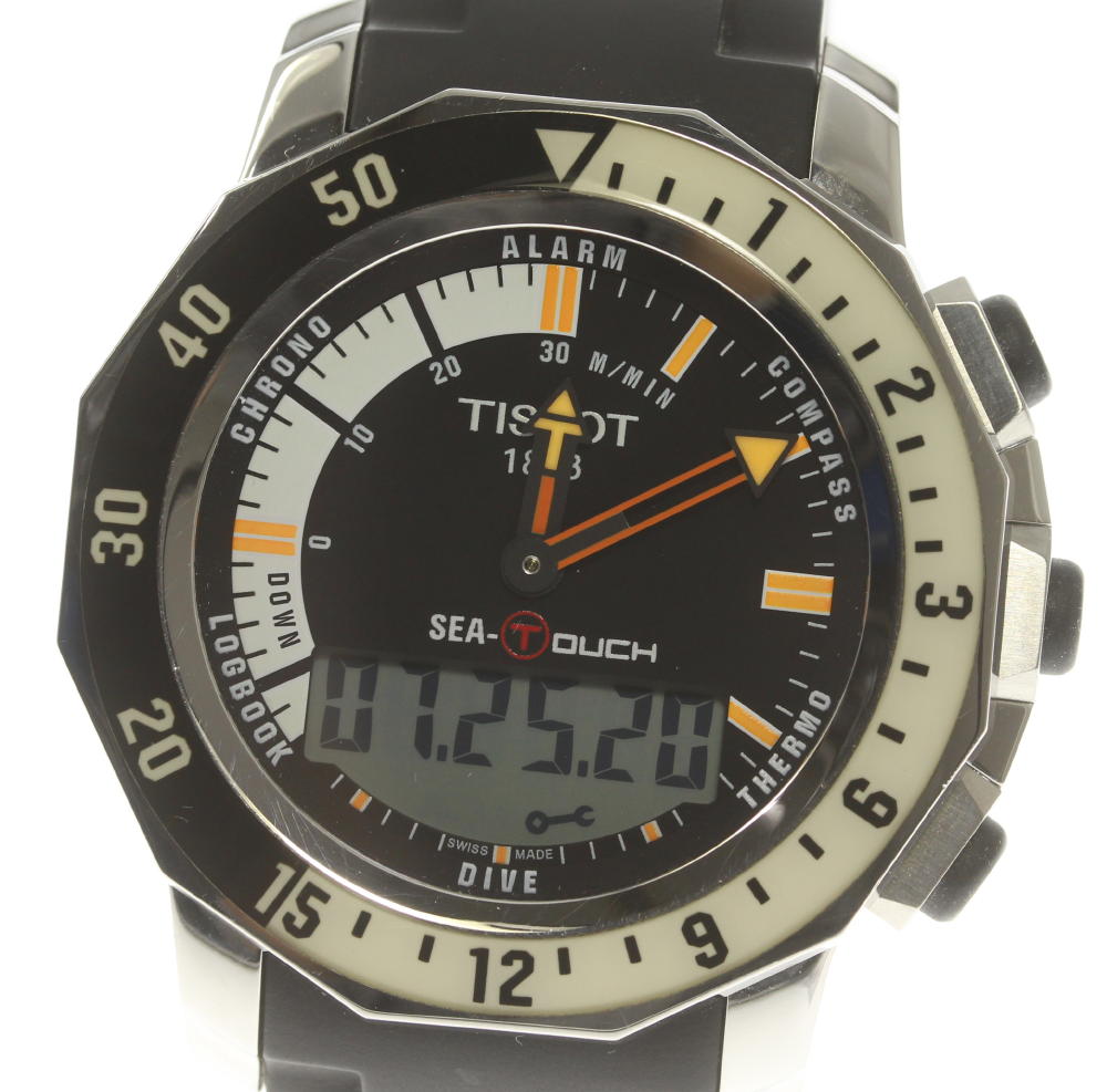 楽天市場】【TISSOT】ティソ シータッチ クロノグラフ クォーツ メンズ