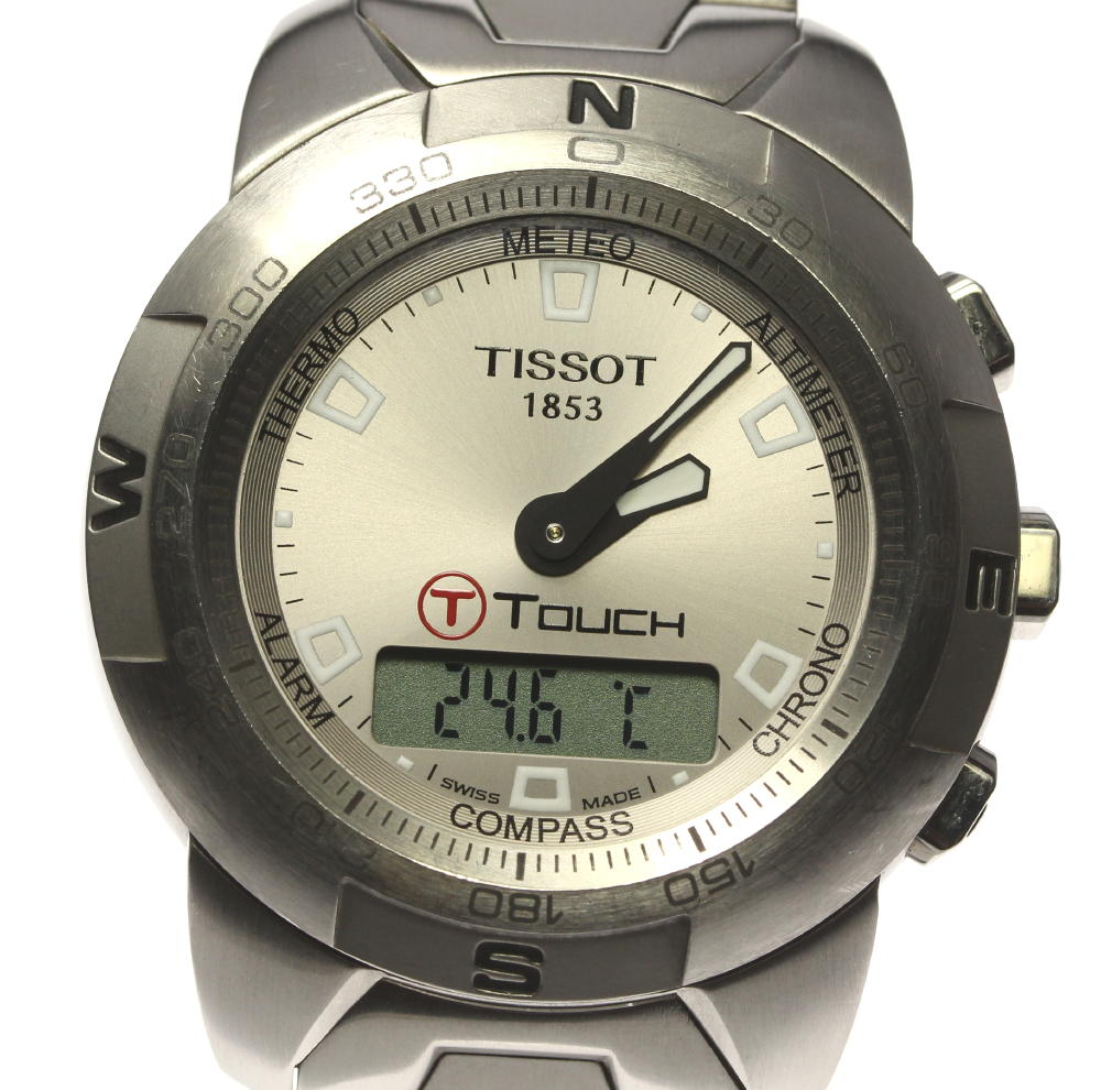 楽天市場】箱付【TISSOT】ティソ Tタッチ Z253/353 クォーツ メンズ