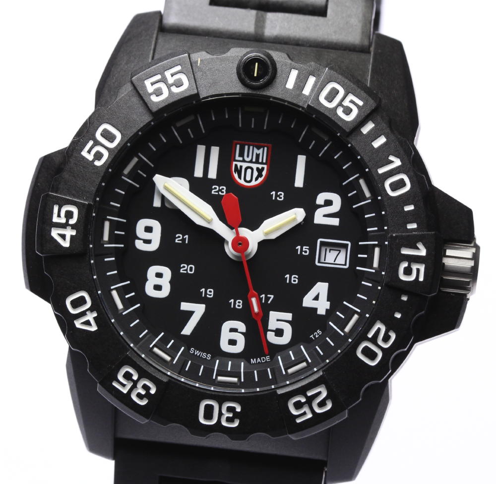 楽天市場】☆美品 箱付【LUMINOX】ルミノックス 3500-1GBq H-3 LX-200