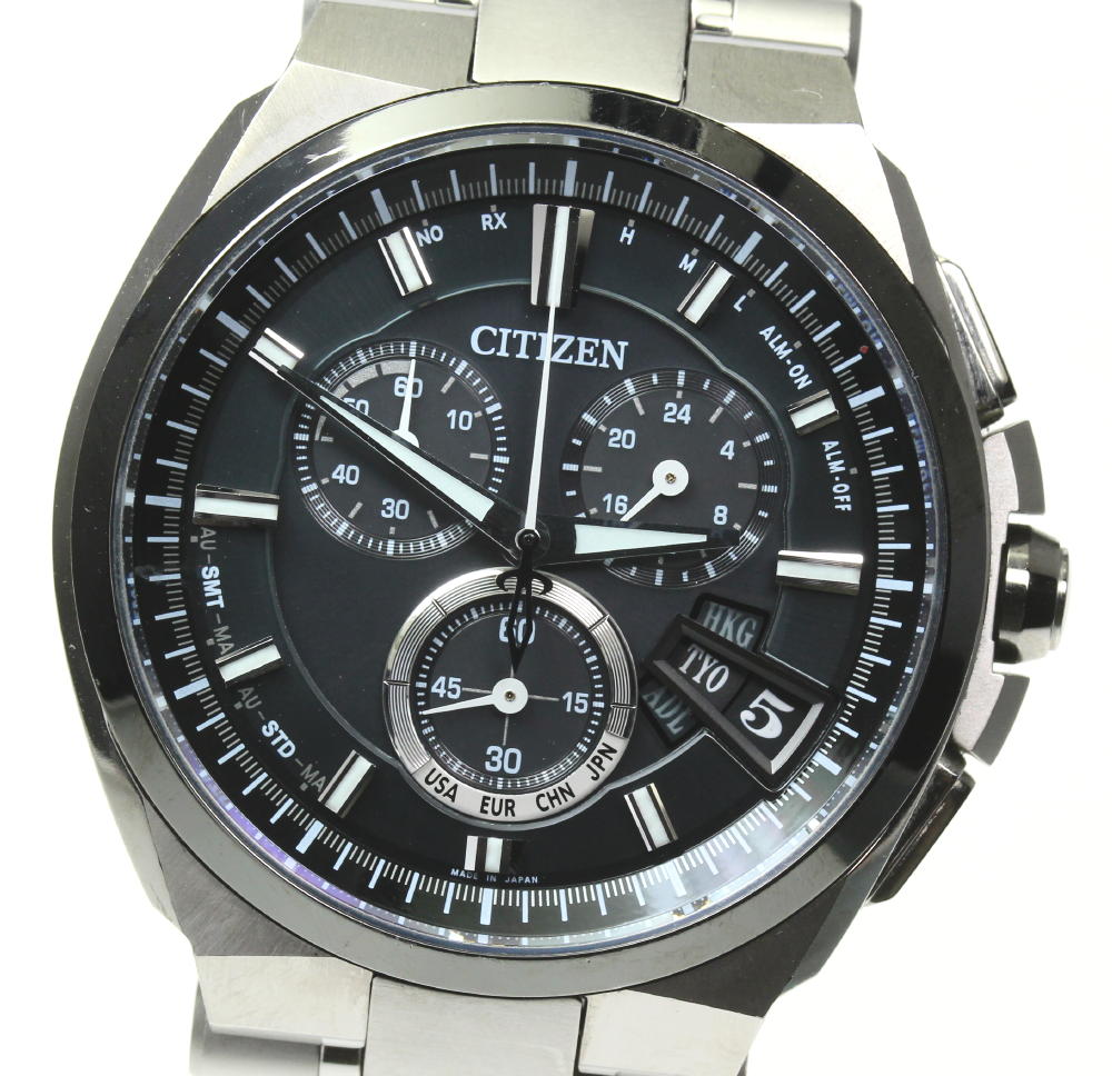 楽天市場】【CITIZEN】シチズン アテッサ クロノグラフ H610-T018068