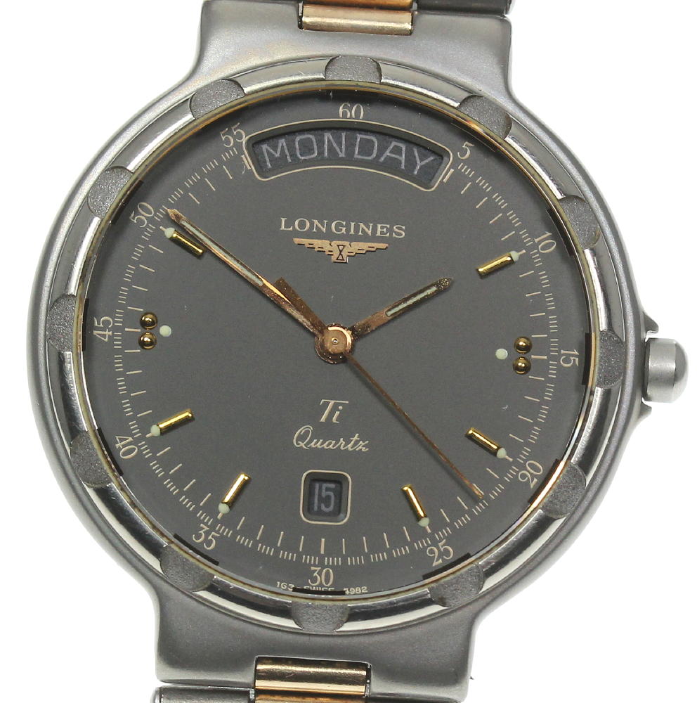 楽天市場】【LONGINES】ロンジン コンクエスト チタン デイデイト