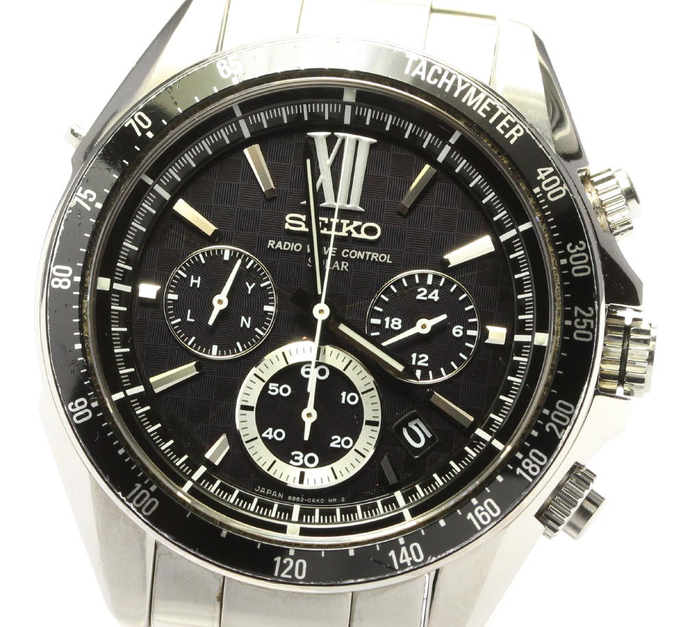 楽天市場】【SEIKO】セイコー ブライツ クロノグラフ 8B82-0AJ0