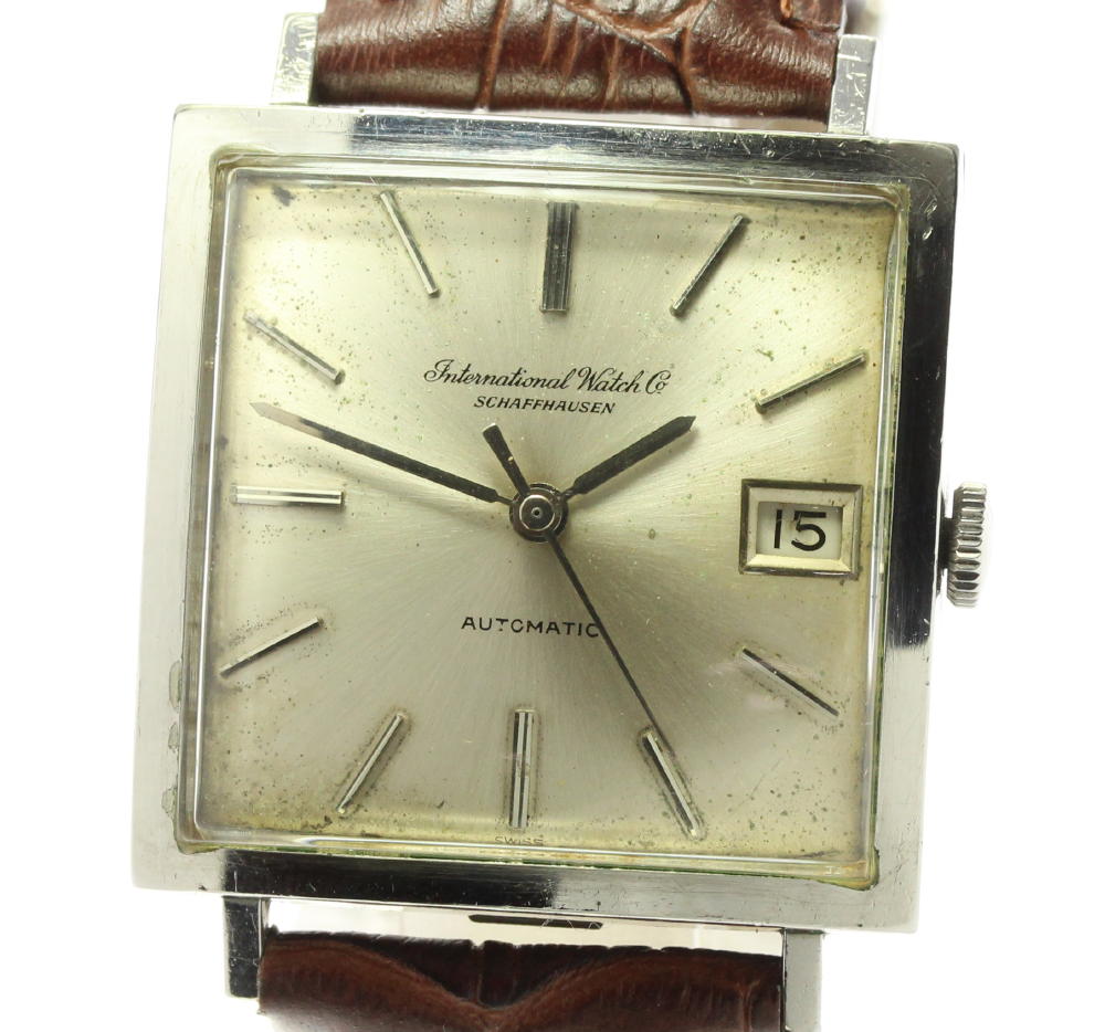 楽天市場】【IWC】シャフハウゼン スクエア デイト アンティーク 自動