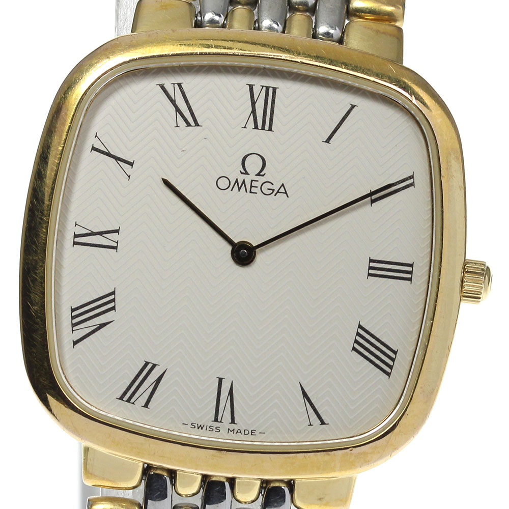 楽天市場】【OMEGA】オメガ デビル スクエア クォーツ メンズ☆保証書