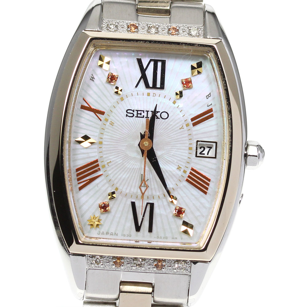 楽天市場】☆美品☆箱・保証書付き【SEIKO】セイコー ルキア ピエール