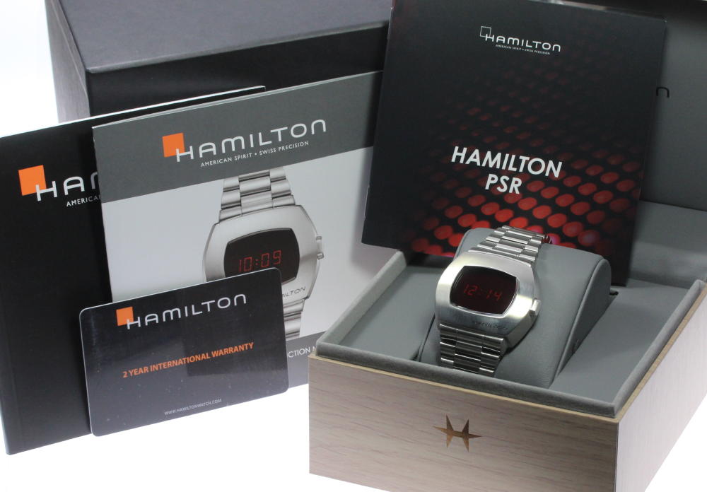 楽天市場】箱保付き ☆美品【HAMILTON】ハミルトン PSR パルサー 50
