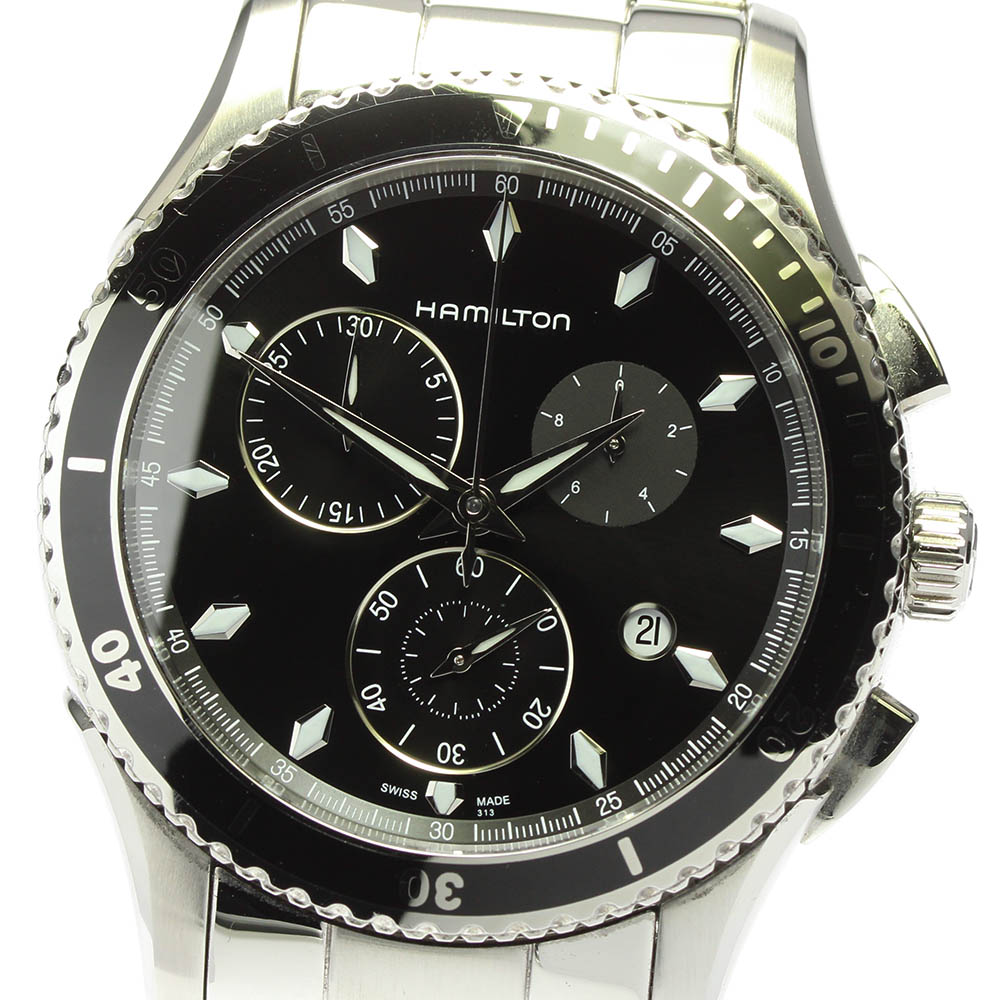 楽天市場】☆箱付き【HAMILTON】ハミルトン ジャズマスター クロノ
