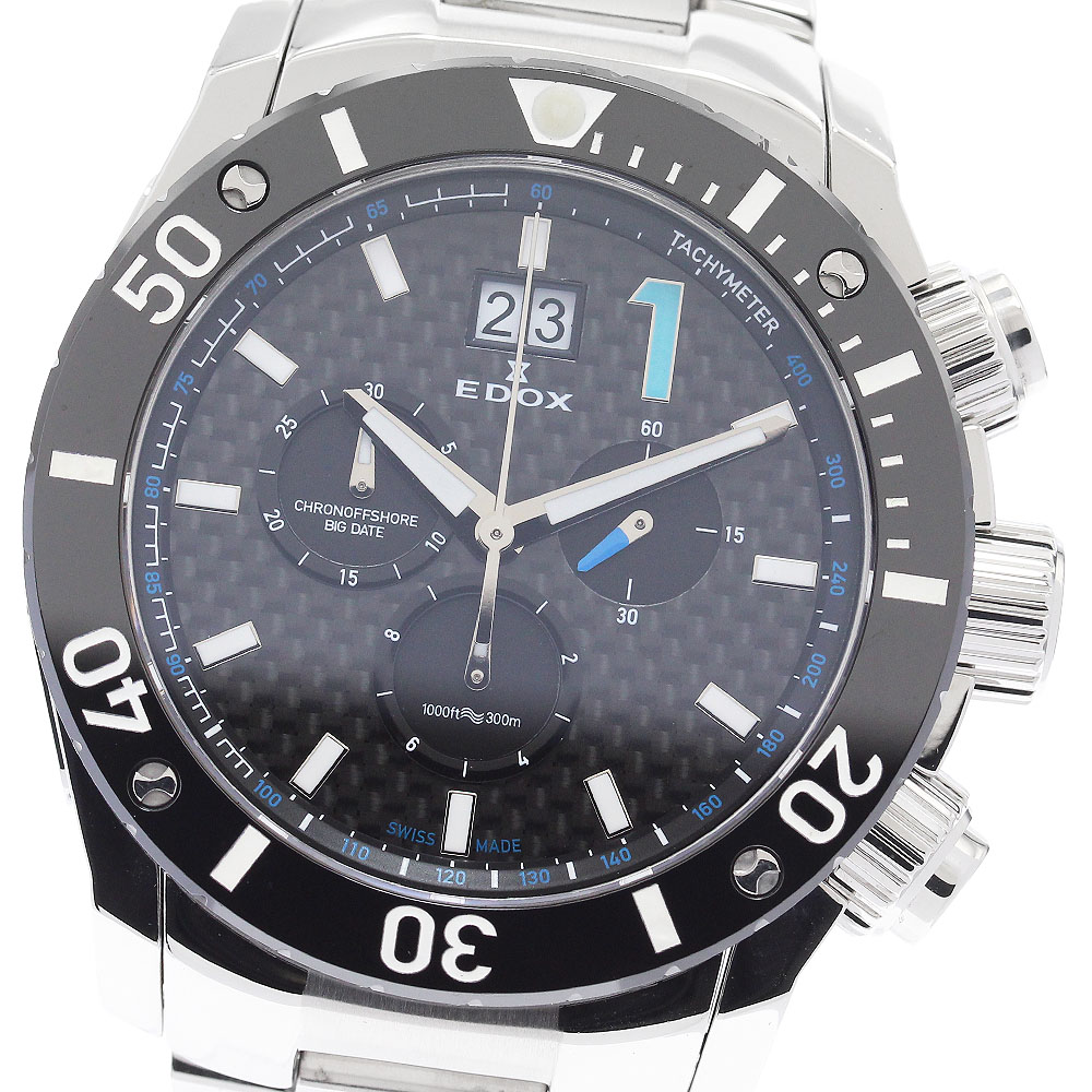 楽天市場】edox クラスワン クロノオフショア ビッグデイトの通販