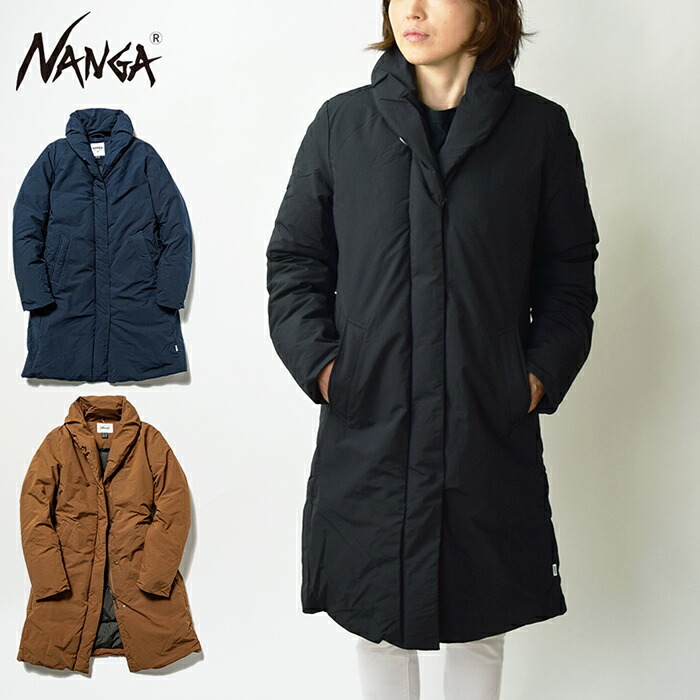 楽天市場】NANGA ナンガ レディースショールカラーダウンコート SHAWL
