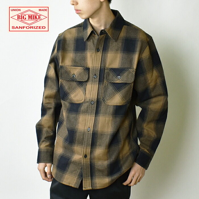 楽天市場】【SALE 20％OFF】 BIG MIKE ビッグマイク ヘビーフランネル