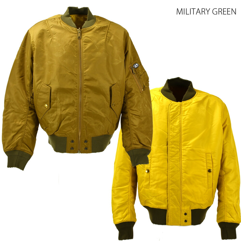 楽天市場】ディーゼル MA1 メンズ ボンバージャケット ミリタリー