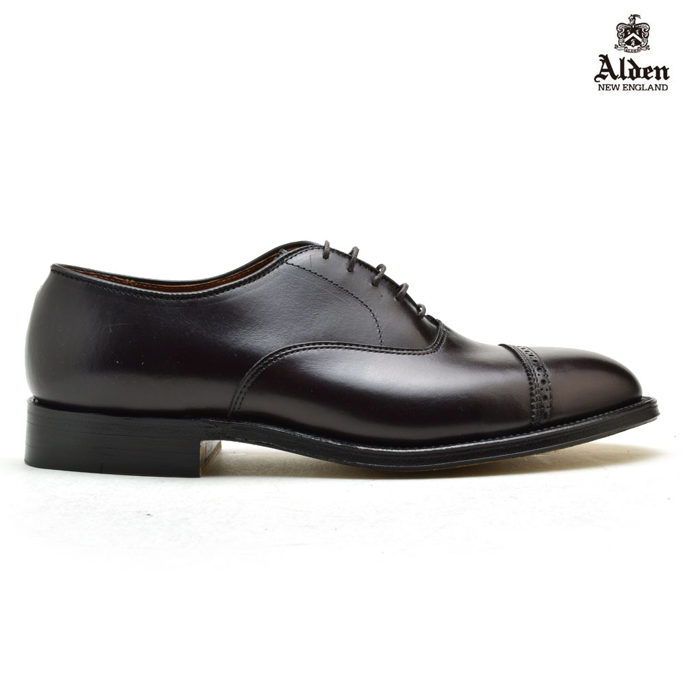 楽天市場】オールデン ALDEN 905 バーガンディー STRAIGHT TIP BAL