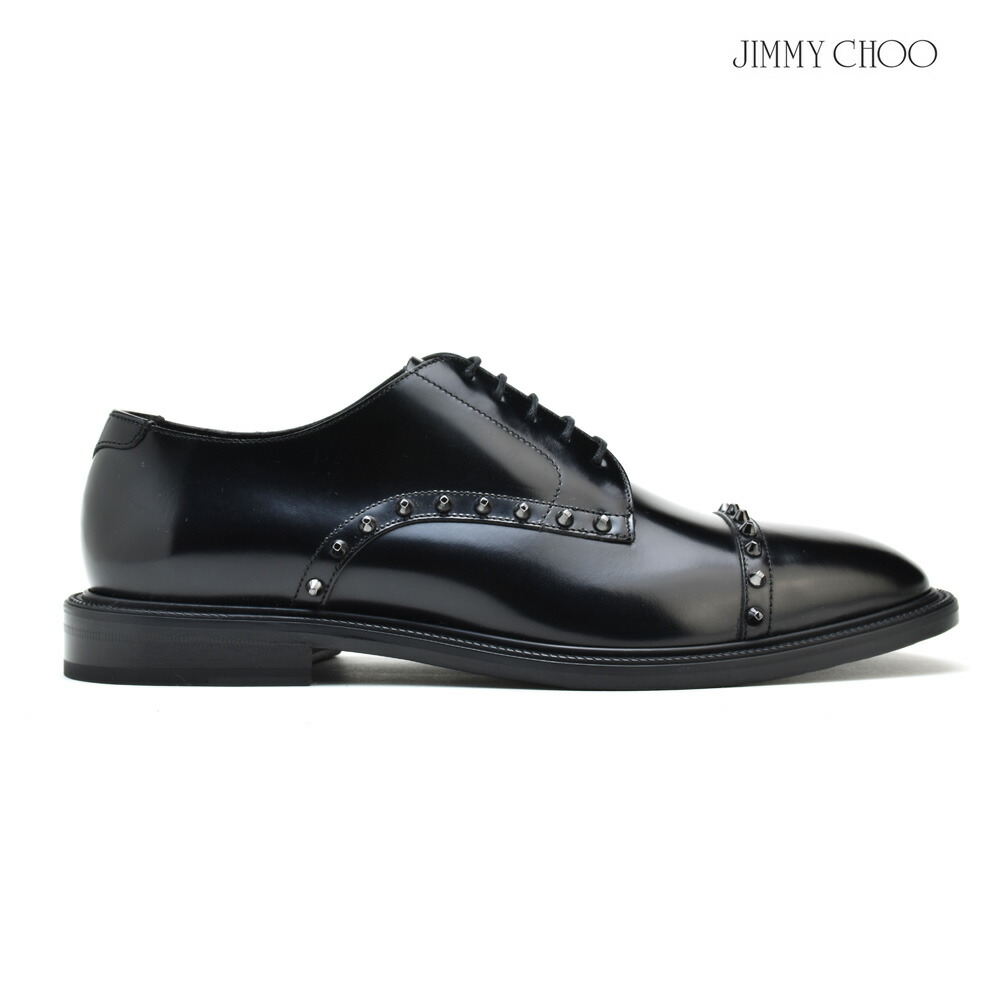 楽天市場】ジミーチュウ JIMMY CHOO PENN HAZ/BLACK シャイニーカーフ