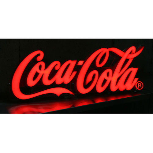 楽天市場】COCA-COLA BRAND コカコーラブランド LEDサイン「レタリング