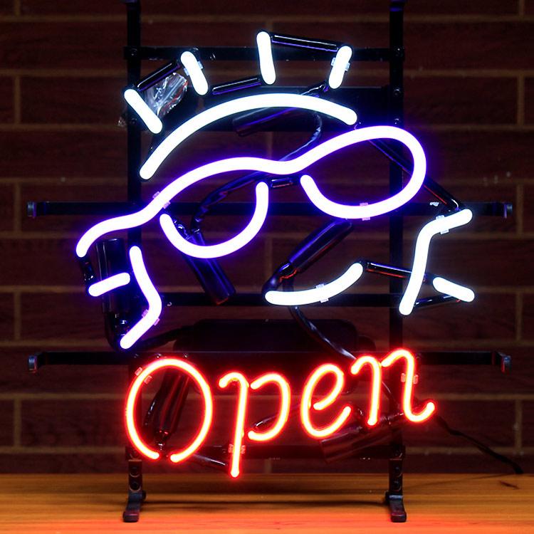 オーダーメイド ネオンサイン OPEN （LL ） ネオン管 照明 店舗装飾