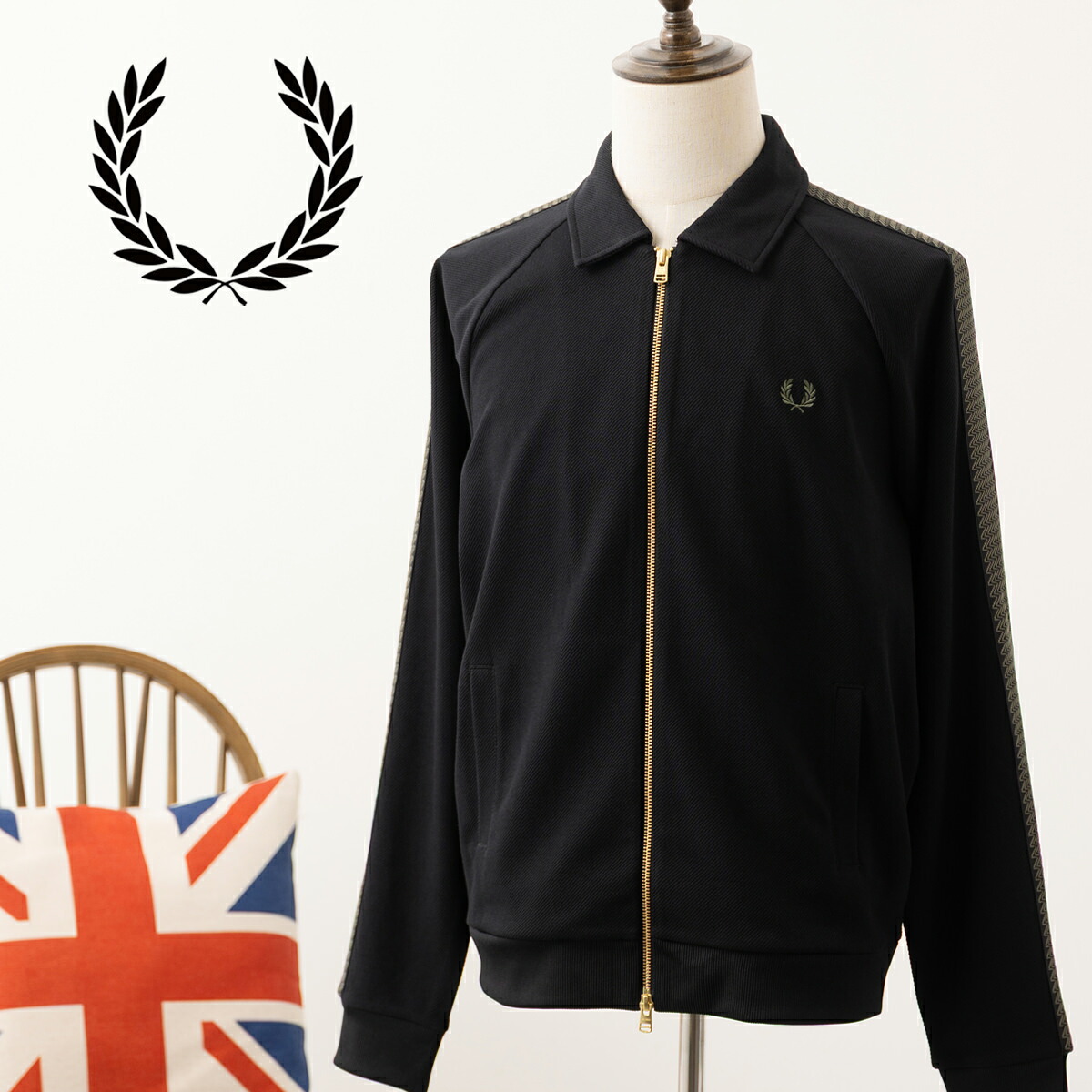 楽天市場】Fred Perry フレッドペリー トラックジャケット ジャージ