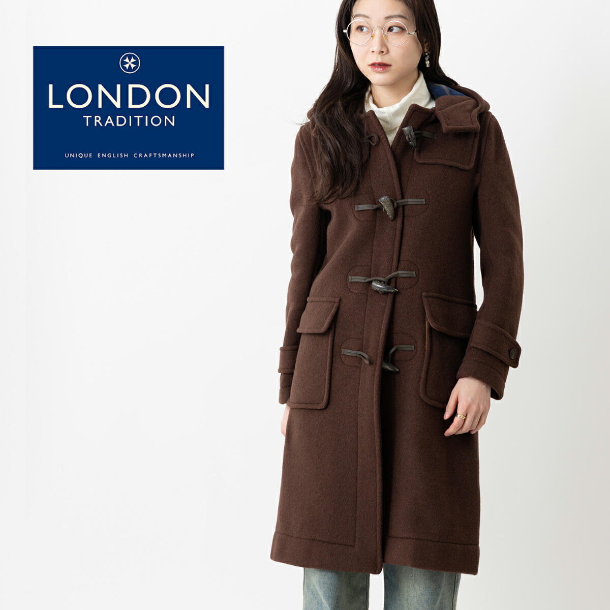 楽天市場】LONDON TRADITION レディース ロングダッフルコート M11