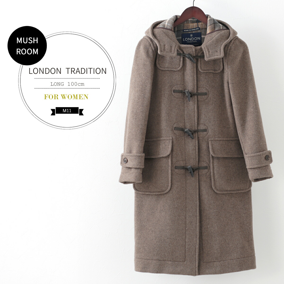 楽天市場】LONDON TRADITIONAW レディース ロングダッフルコート M-11