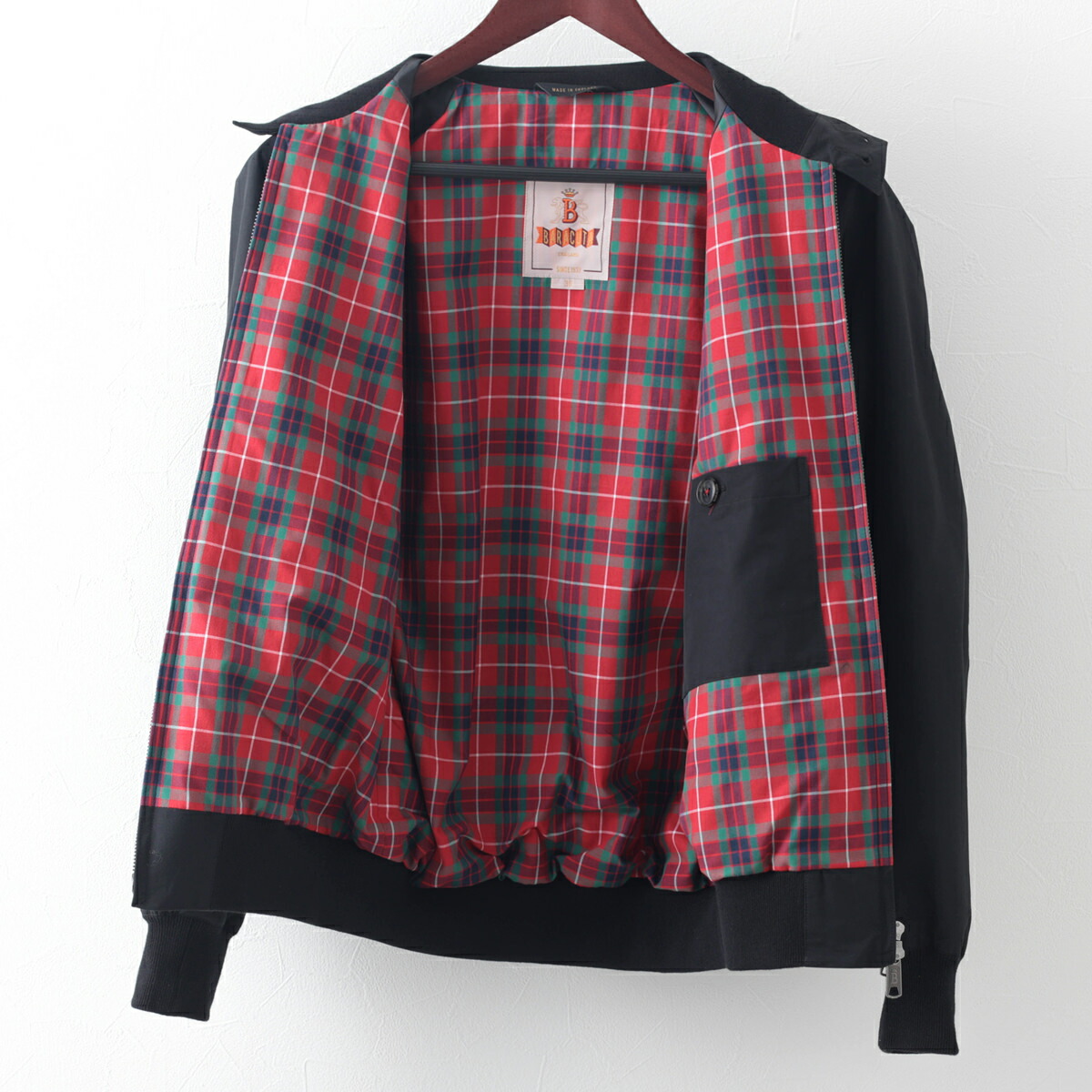 楽天市場】バラクータ G9 オリジナル ハリントンジャケット ブラック