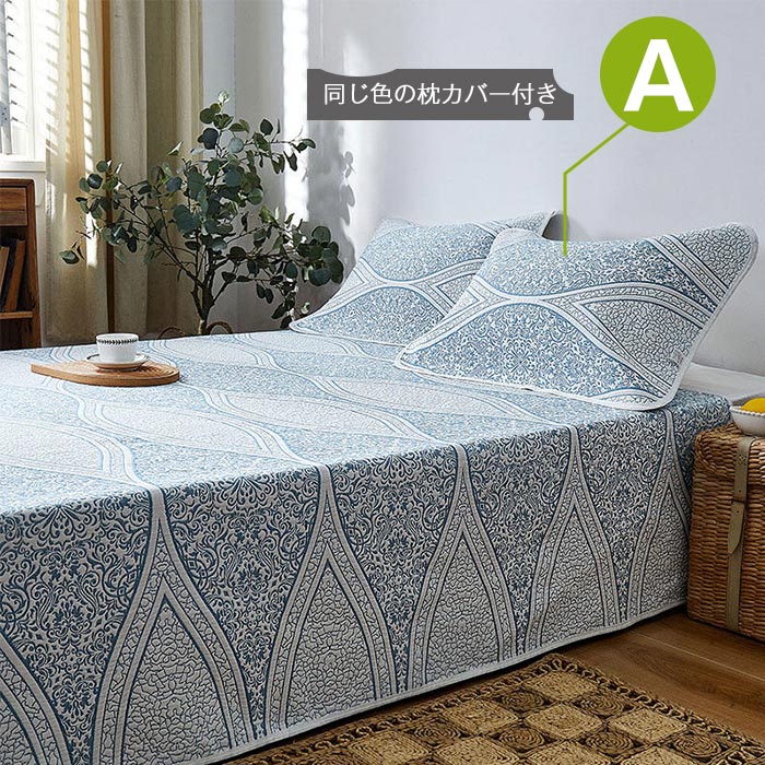 楽天市場】6重 ガーゼ ベッドスプレッド ベッドカバー マルチカバー