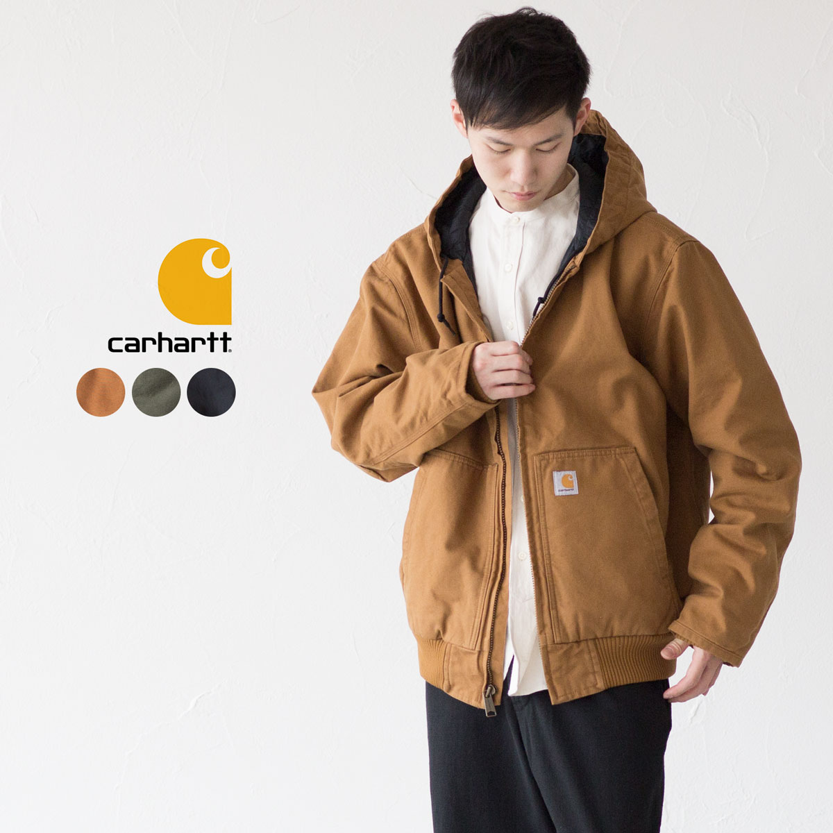 carharttカーハート YYJ130 アクティブジャケット DKB 【公式通販】