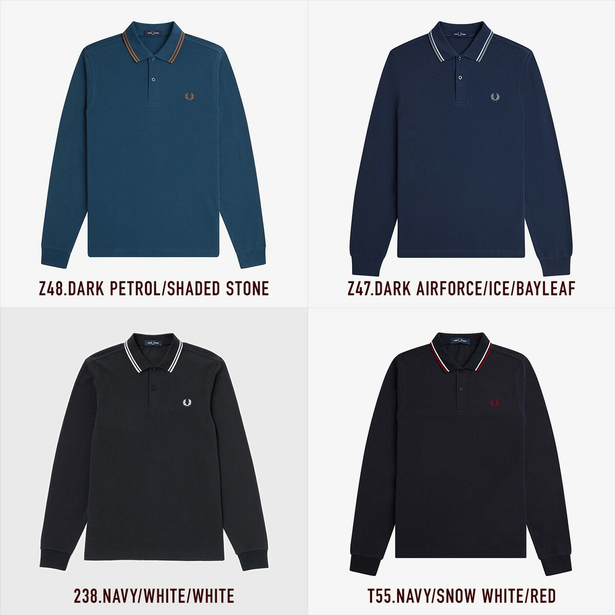 楽天市場】フレッドペリー 長袖 ポロシャツ FRED PERRY M3636 メンズ