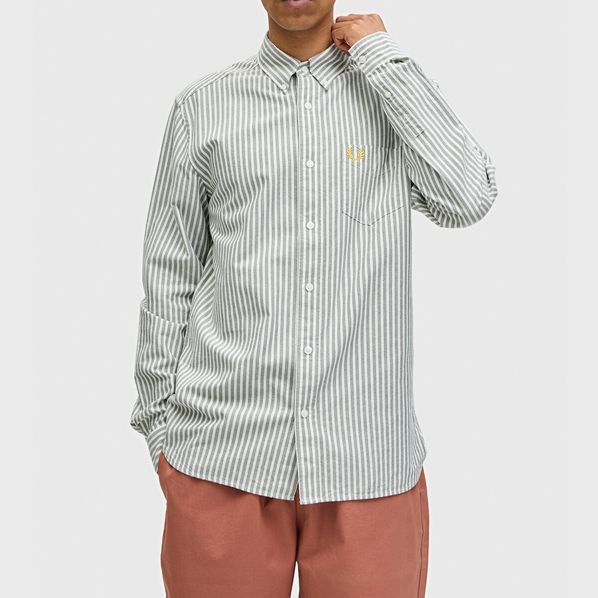 楽天市場】フレッドペリー FRED PERRY ストライプ オックスフォード