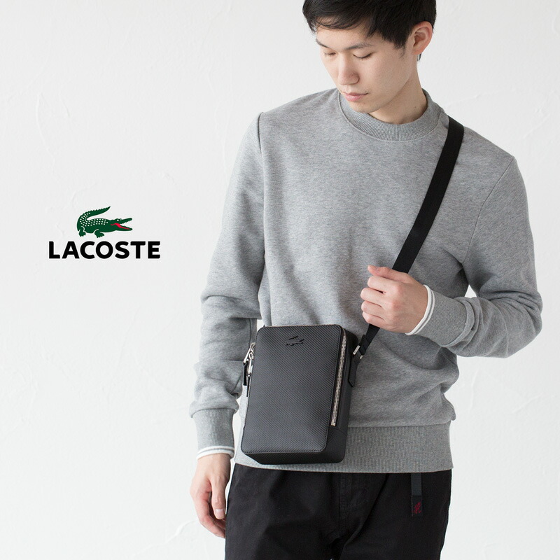 楽天市場】ラコステ CHANTACO バーティカル カメラバッグ NH3271CE