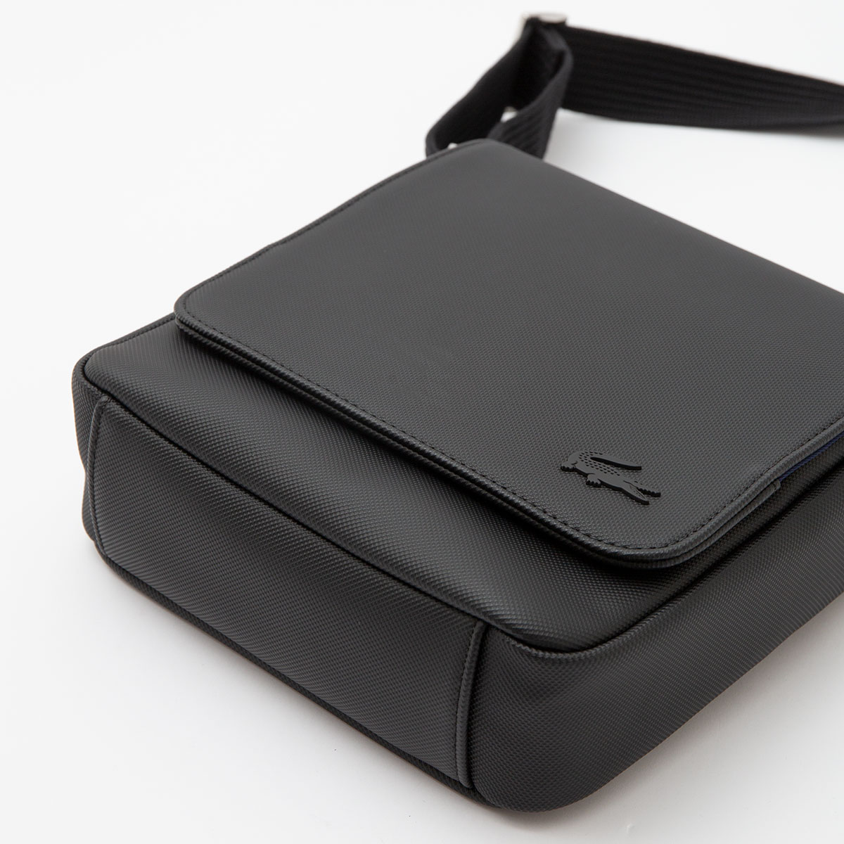 楽天市場】ラコステ メンズ クラシック スリムフラップ サッチェル