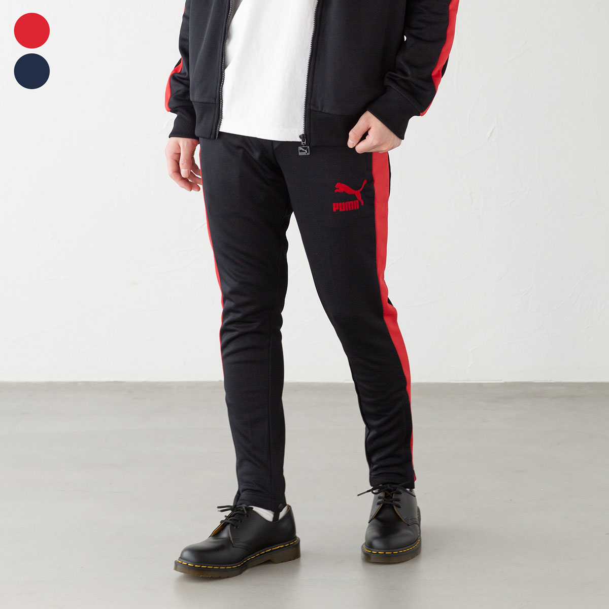 楽天市場】1969年復刻モデル プーマ T7 ビンテージ トラックパンツ