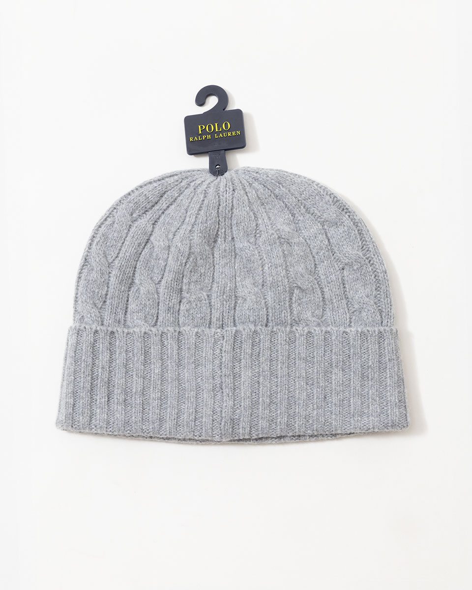楽天市場】ポロ ラルフローレン ビーニー ケーブル編み ニット