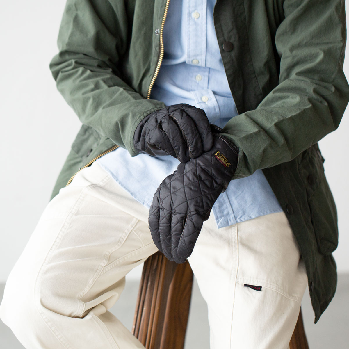 楽天市場】ポロ ラルフローレン キルティング レザー 手袋 POLO