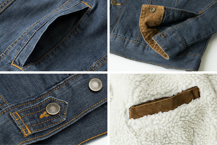 楽天市場】ラングラー デニムジャケット デニム シェルパ ジャケット