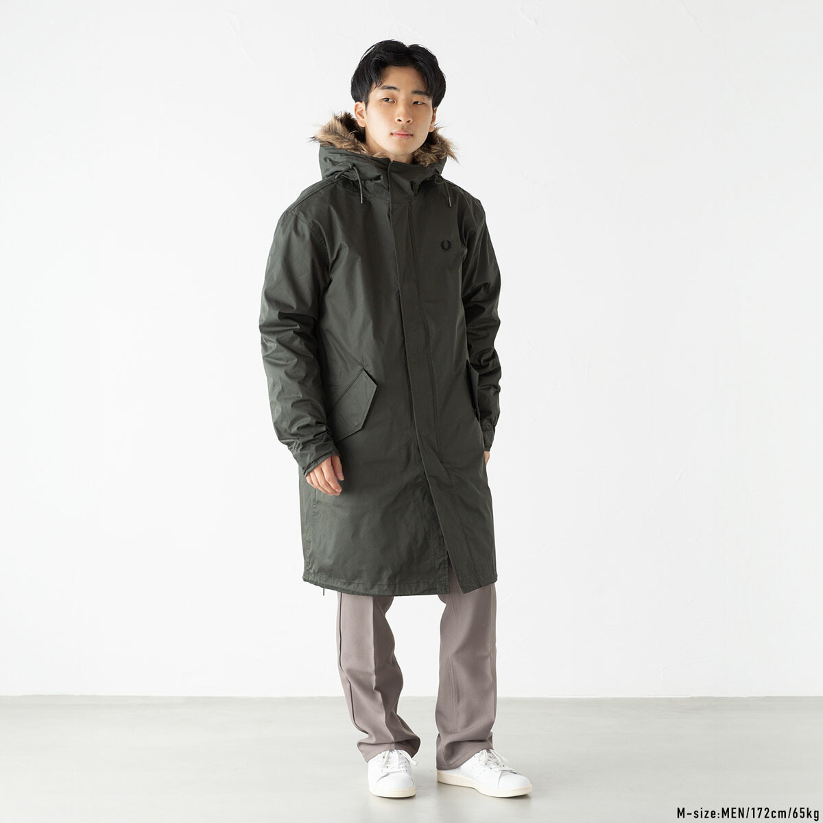 楽天市場】フレッドペリー FRED PERRY モッズコート ジップイン