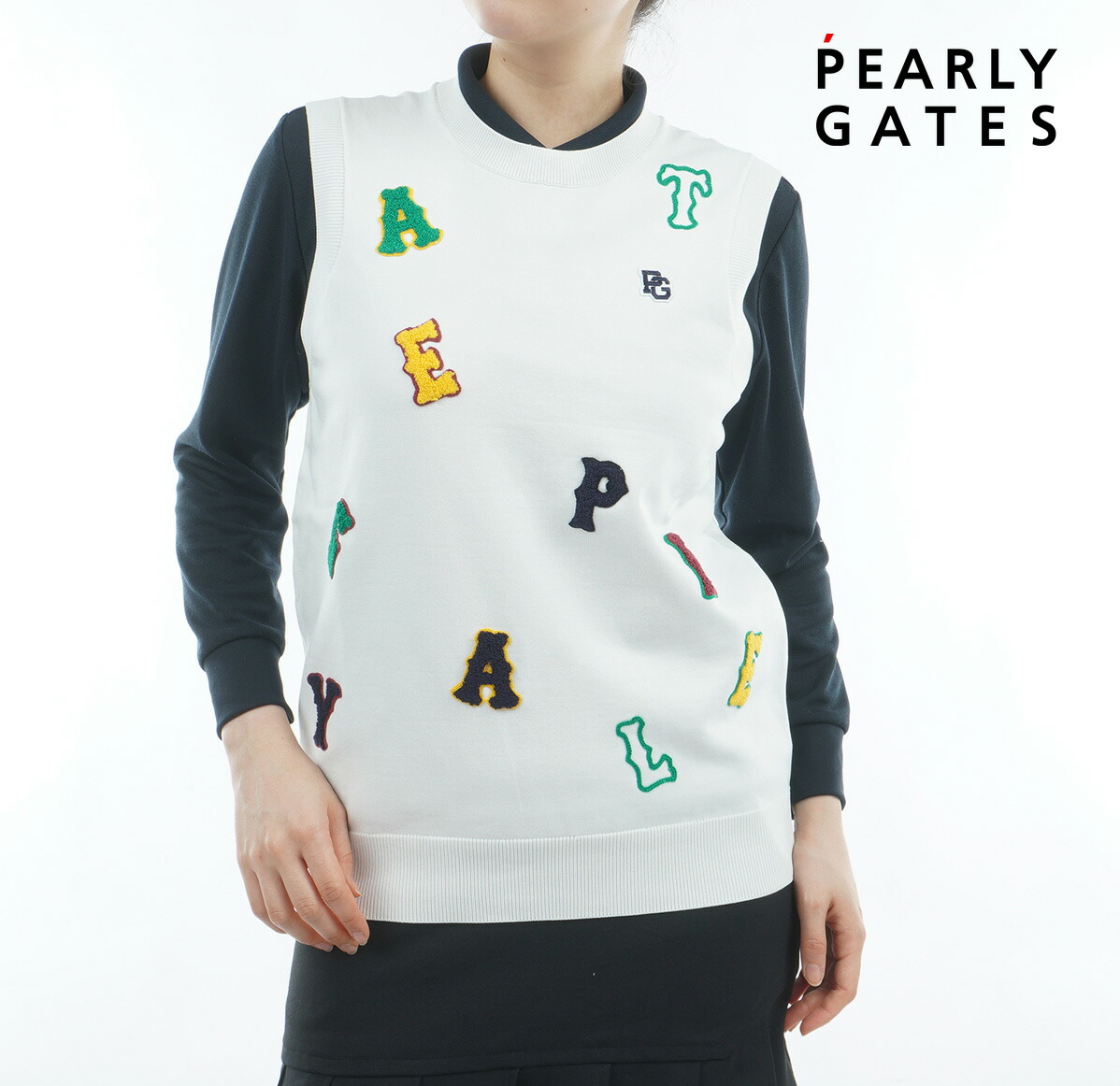 楽天市場】【NEW】PEARLY GATES パーリーゲイツPOPなロゴワッペンデコ